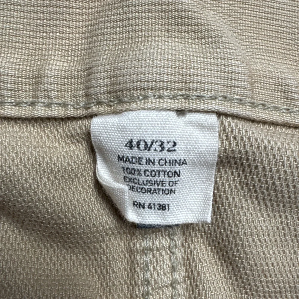 Polo Ralph Lauren Corduroy Pants Men Sz 40‎ x 33 Beige Button Fly Vintage Cords